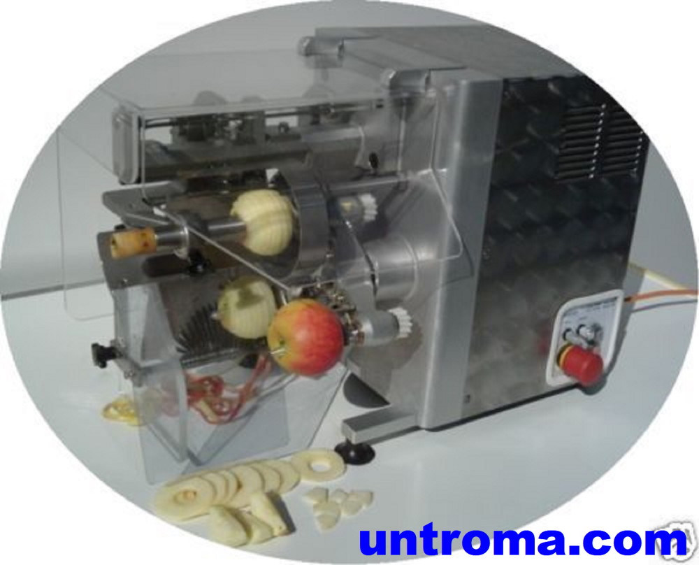 Profi-Apfelschälmaschine Schälmaschine Entkernmaschine 10 Stck/min Rüstmaschine