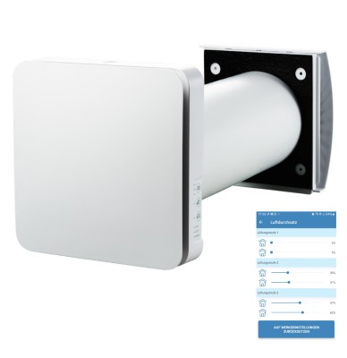 Twinfresh Atmo 50 WLAN WIFI APP Dezentrales Lüftungsgerät