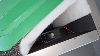 Zentrale Wohnraumlüftung 12 v für PV, 150m³, Gegenstromtauscher