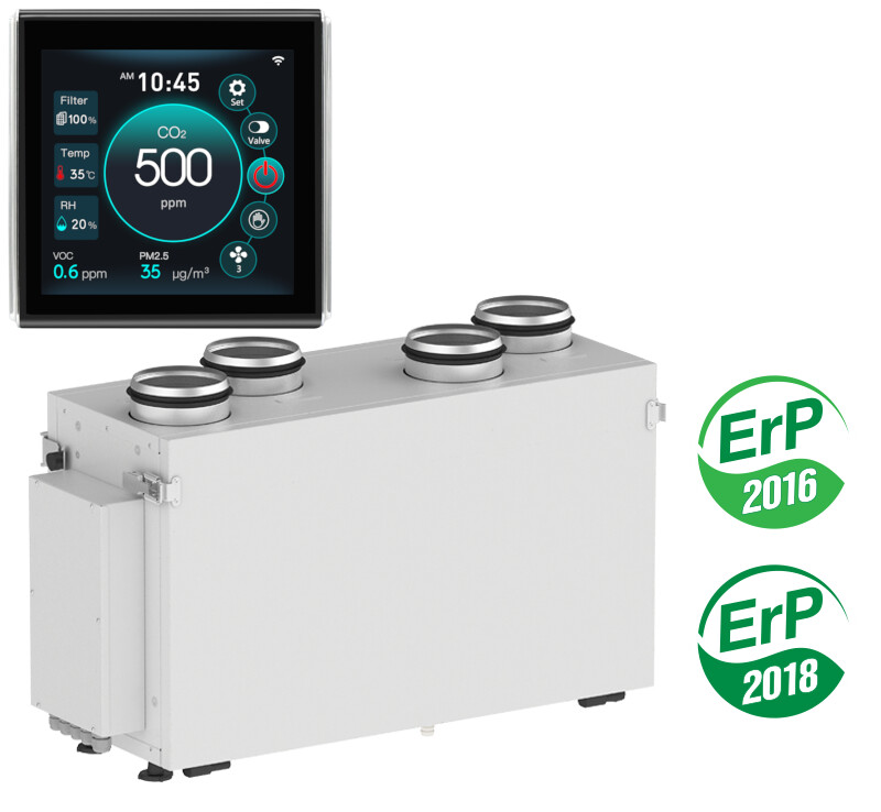 Lüftungsgerät Vents VUT 300V Mini EC