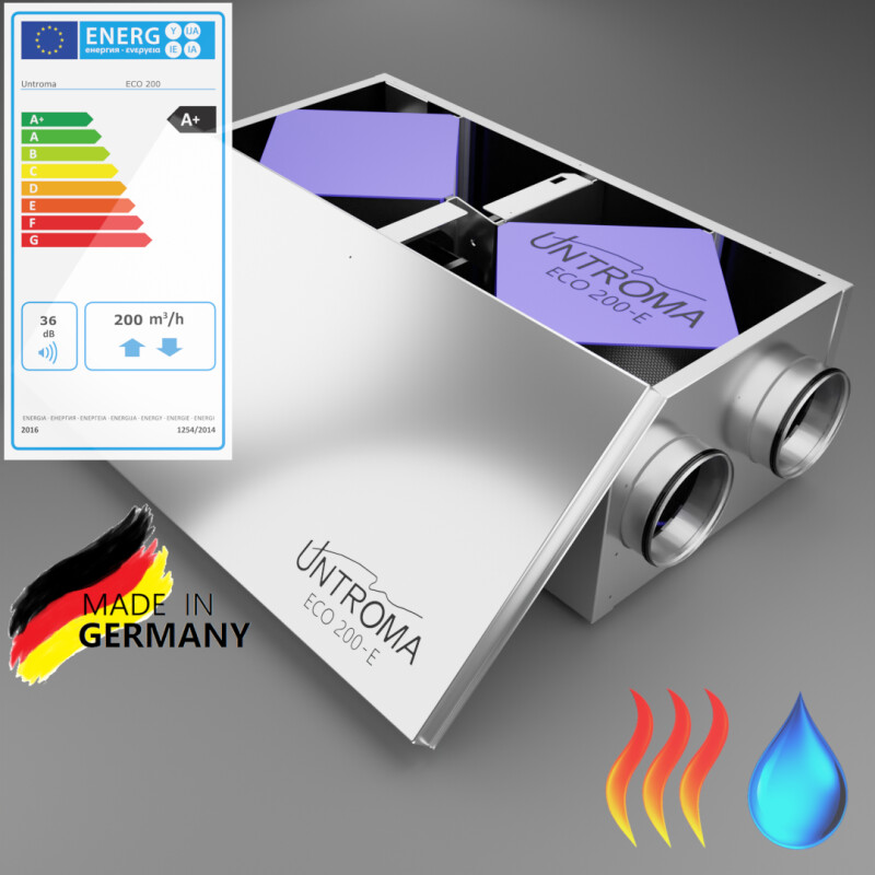 Lüftungsgerät ECO 200-E