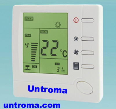 Untroma Thermostat mit Tageszeit