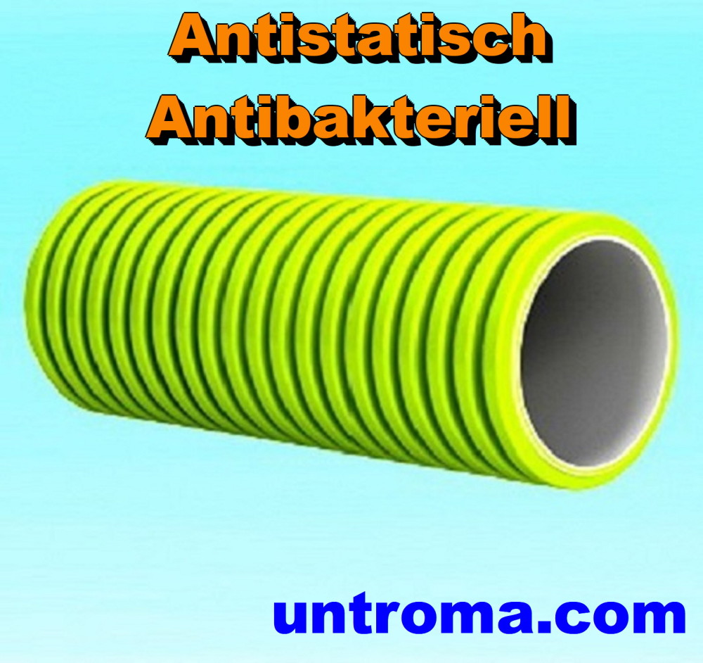 Uniflex LuftschlauchDN 75 antistatisch antibakteriell 50m